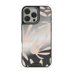 Heatwave - iPhone 16 Pro Case, Elite Mirror Dark (MagSafe) / Silver