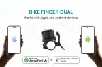 Jalgratta helisignaal koos asukohaotsijaga XD Connects Bike Finder Dual &ndash; Apple & Android Find (IPX6) P301.1401