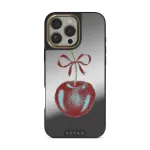 Pick It - iPhone 16 Pro Max Case, Elite Mirror Dark (MagSafe) / Gold
