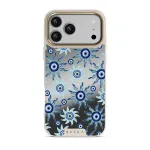 Blue Gaze - iPhone 17 Pro Max Case, Elite Mirror Light (MagSafe) / Gold