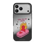 Buckle Up - iPhone 17 Pro Max Case, Elite Mirror Dark (MagSafe) / Silver