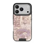 Fully Booked - iPhone 17 Pro Case, Elite Dark (MagSafe) / Silver