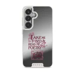 Read Me - Samsung Galaxy S25 Case, Elite Mirror Light (Magnetic) / Silver
