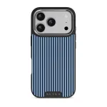 Fine Line - iPhone 17 Pro Case, Elite Dark (MagSafe) / Silver