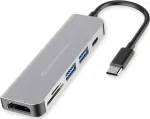 "CONCEPTRONIC Dock USB-C->HDMI.2xUSB-A3.0.60WPD.+ 15cm gr"