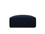 Velvet Pouf, "Siena", 1 Seat, 93x93x40 Made in Europe