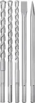 Einhell SDS Max chisel and drill set, 5 pieces (case)