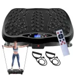 Vibration plate (1-120 speed) / remote control / LCD screen / Pre-Set