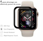 "Hot Bending 3D Glass for Apple Watch 1/2/3/5/6/7 42mm" Black