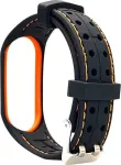 Xiaomi Mi Band 7 rihm, must-oranž