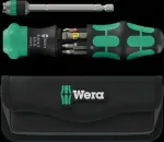 Wera Kraftform Kompakt 26 RA-R with pouch, bit set black/green, 6-piec