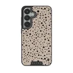 Sparkling Tiara - Stars Samsung Galaxy S25 Plus Case, Elite Dark (Magnetic) / Silver