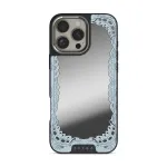 Looking Glass - iPhone 16 Pro Max Case, Elite Mirror Dark (MagSafe) / Silver
