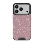 Hot Cocoa - Spotted iPhone 17 Pro Case, Elite Dark (MagSafe) / Silver