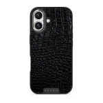 Reaper's Touch - Snakeskin iPhone 17 Case, Elite Dark (MagSafe) / Silver