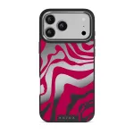 Siren - iPhone 17 Pro Max Case, Elite Mirror Dark (MagSafe) / Silver