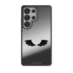 Wingspan - Samsung Galaxy S25 Ultra Case, Elite Mirror Dark (Magnetic) / Silver