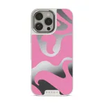 Ride The Wave - iPhone 16 Pro Case, Elite Mirror Light (MagSafe) / Silver