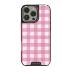 Think Pink - iPhone 16 Pro Max Case, Elite Dark (MagSafe) / Silver