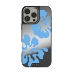 Lagoon - iPhone 16 Pro Case, Elite Mirror Dark (MagSafe) / Silver