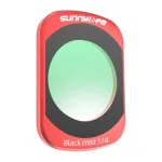 Kaamera objektiivifilter &ndash; Sunnylife Black Mist 1/4 filter, m&otilde;eldud Osmo Pocket 4/3-le, must