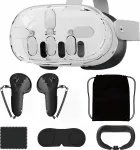 JYS lisatarvikute komplekt: kaitsekate, prillikott &bdquo;Meta Quest 3&ldquo; VR / MQ011