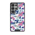 Santorini - Samsung Galaxy S25 Ultra Case, Elite Dark (Magnetic) / Silver