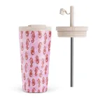 Coral Reef - Travel Mug, 500 ml / Flap & Straw Set