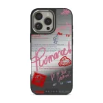 Library Card - iPhone 16 Pro Case, Elite Mirror Dark (MagSafe) / Silver