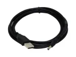 Gembird CC-USB-AMP35-6 helikaabel 1,8 m 3,5 mm must