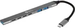 "BakkerElkhuizen 7-in-1 USB-C Hub (3 x USB-A + 4 x USB-C)"