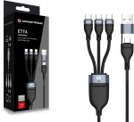 "CONCEPTRONIC USB-C/A 2.0-3xUSB-C kaabel, 480 Mbit/s, 1,50 m, must"