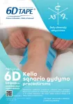 6D teip jalgadele, 8 tk, koos juhendmaterjaliga