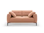 Velvet Sofa, "Lazio", 2 Seats, 161x102x86 Made in Europe