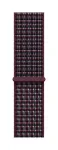 42mm Burgundy Plaid Sport Loop