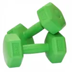 GYM & Fitness Dumbbells 4kg Green