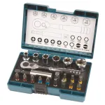 Makita ratchet and bit set, 21 pieces