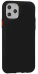 "Solid Silicone Case Galaxy A21s" Black