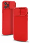 "Camera Protect Silicone Case Galaxy A52/A52 5G/A52s" Red