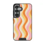 Flower Power - Samsung Galaxy S25 Plus Case, Elite Dark (Magnetic) / Silver