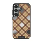 Coffee Break - Samsung Galaxy S25 Plus Case, Elite Mirror Dark (Magnetic) / Silver