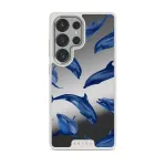 Ocean Cowboy - Samsung Galaxy S25 Ultra Case, Elite Mirror Light (Magnetic) / Silver