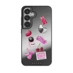 Baby Girl - Samsung Galaxy S25 Case, Elite Mirror Dark (Magnetic) / Silver