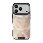 Serene Sunset - Chic iPhone 17 Pro Case, Elite Dark (MagSafe) / Silver