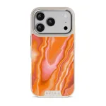 Retro Glow - iPhone 17 Pro Case, Elite Light (MagSafe) / Silver