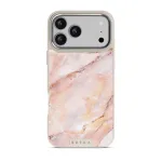 Morning Sunshine - Pastel Marble iPhone 17 Pro Max Case, Elite Light (MagSafe) / Silver