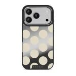 Spot On - iPhone 17 Pro Case, Elite Mirror Dark (MagSafe) / Silver