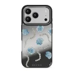 Nerida - iPhone 17 Pro Case, Elite Mirror Dark (MagSafe) / Silver