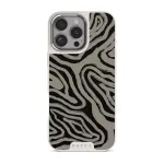 Black Sand - iPhone 16 Pro Case, Elite Light (MagSafe) / Silver