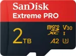 Karta SanDisk Extreme PRO MicroSDXC 2 TB Class 10 UHS-I/U3 A2 V30 (SDSQXCD-2T00-GN6MA)